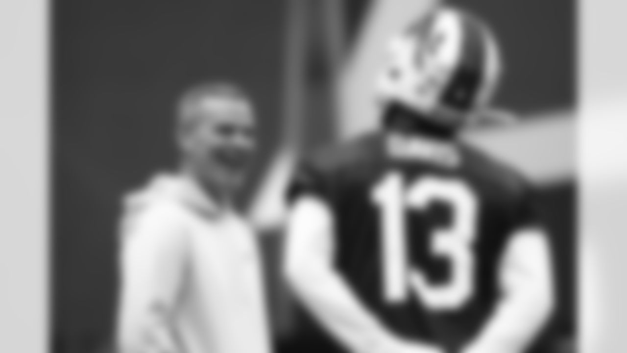 Brandon Beane, Gabe Davis (13). Buffalo Bills Week 9 Practice, October 30, 2025 at the Buffalo Bills Training Center.