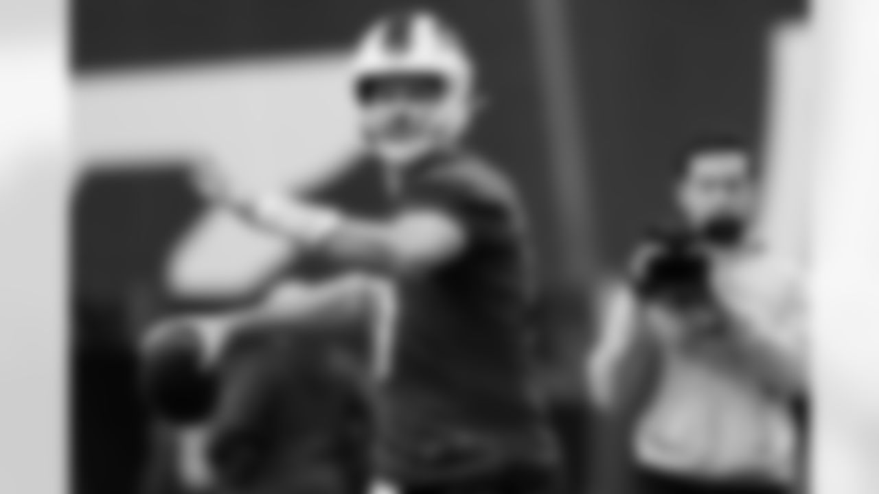 Josh Allen (17). Buffalo Bills Week 13 Practice, November 26, 2025 at Buffalo Bills Training Center.