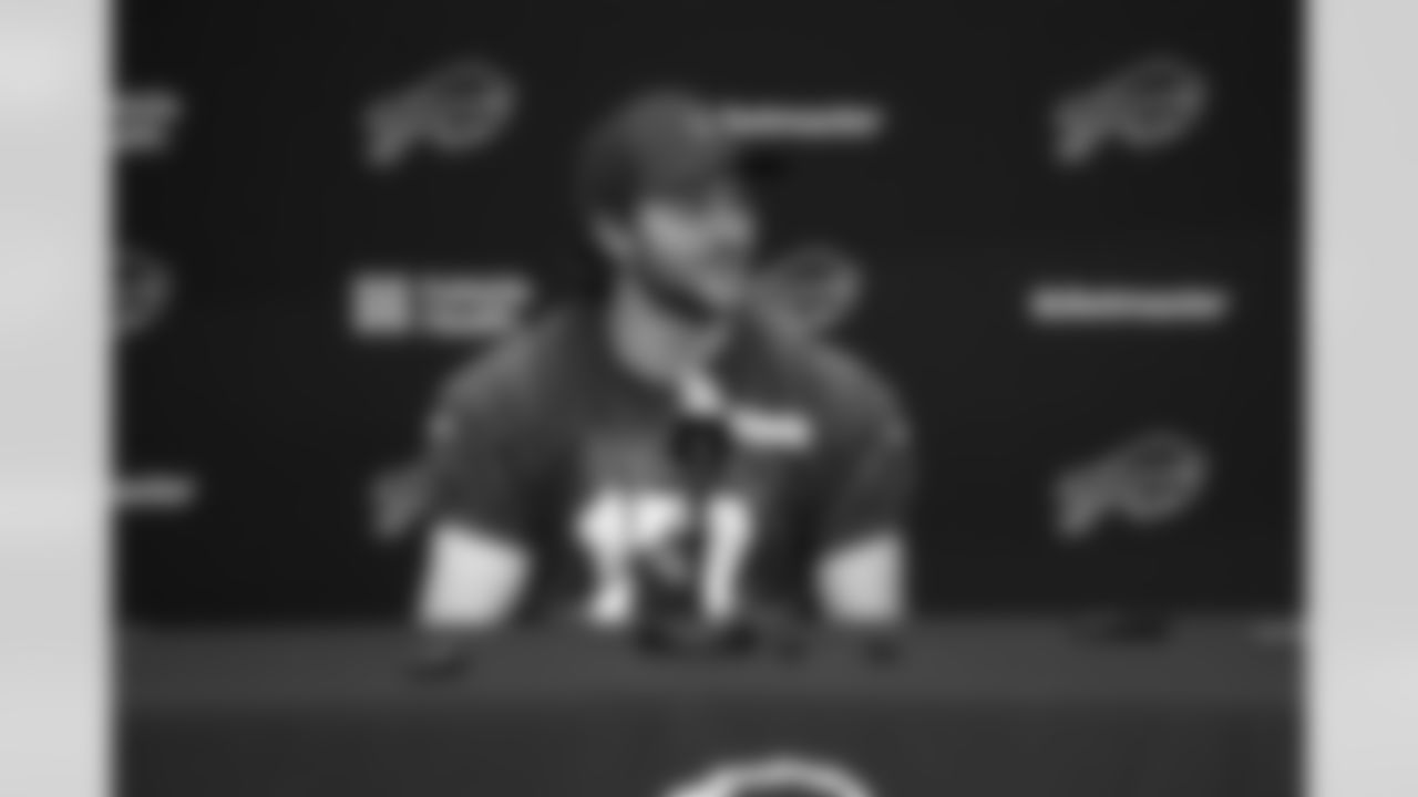 Josh Allen (17). Buffalo Bills Week 13 Practice, November 26, 2025 at Buffalo Bills Training Center.