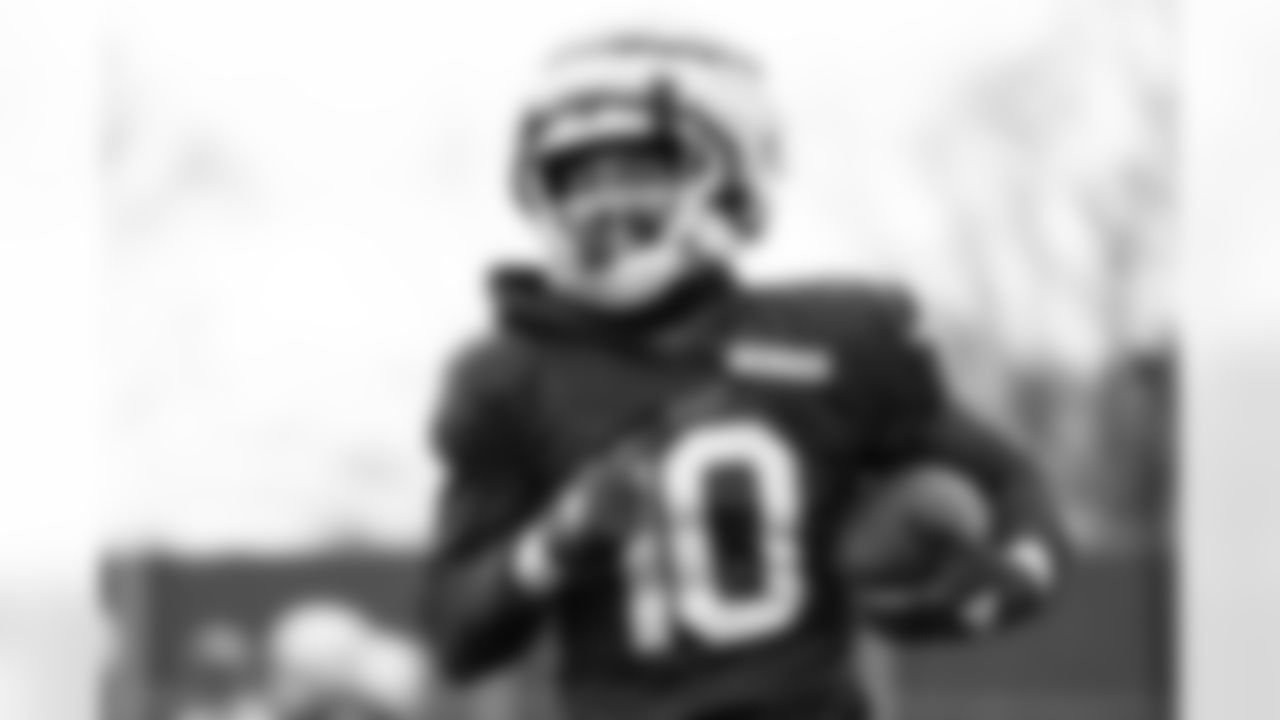 Khalil Shakir (10). Buffalo Bills Week 13 Wednesday Practice, November 27, 2024 at One Bills Drive.