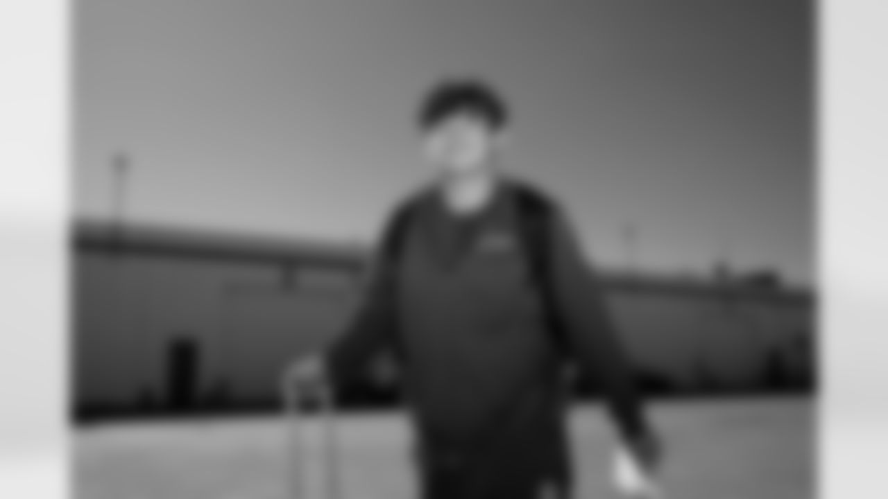 Joe Andreessen (44). Buffalo Bills travel to Atlanta, October 12, 2025 at Buffalo Niagara International Airport.