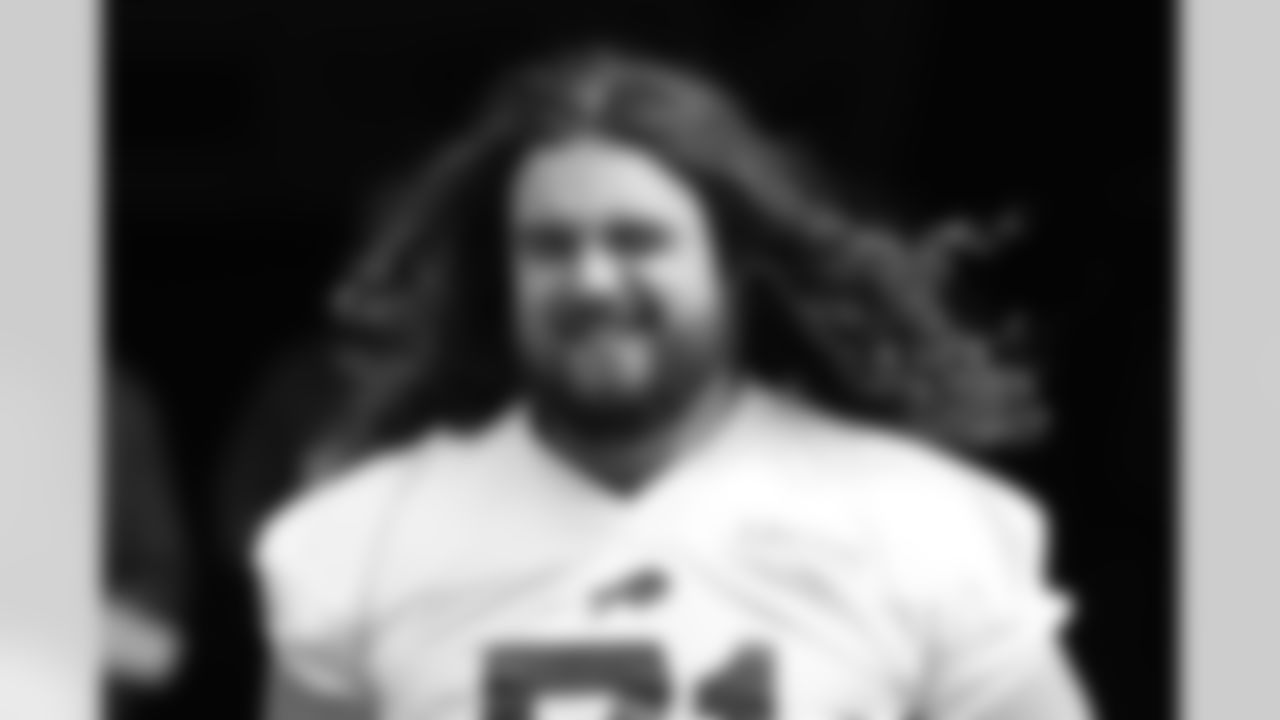 Casey Rogers (71). Buffalo Bills Mandatory Minicamp, June 12, 2025 at the Buffalo Bills Training Center.