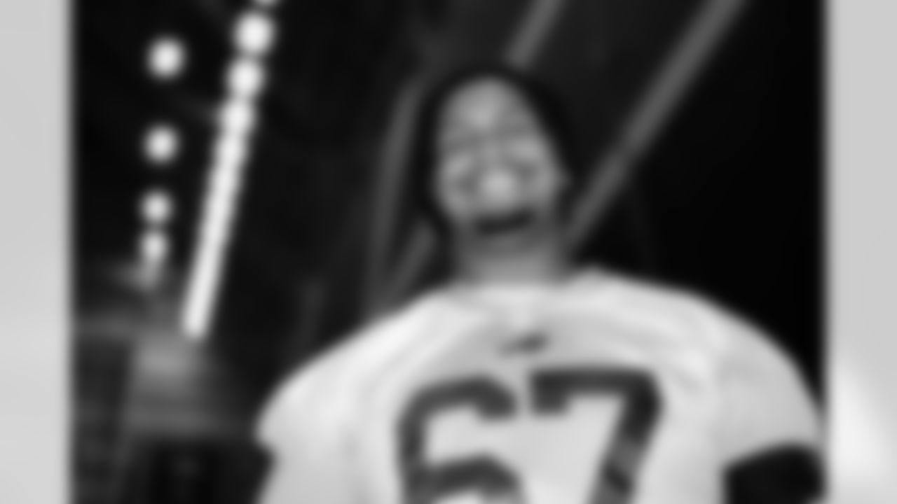 Travis Clayton. Buffalo Bills Week 15 Practice, December 11, 2025 at Buffalo Bills Training Center.