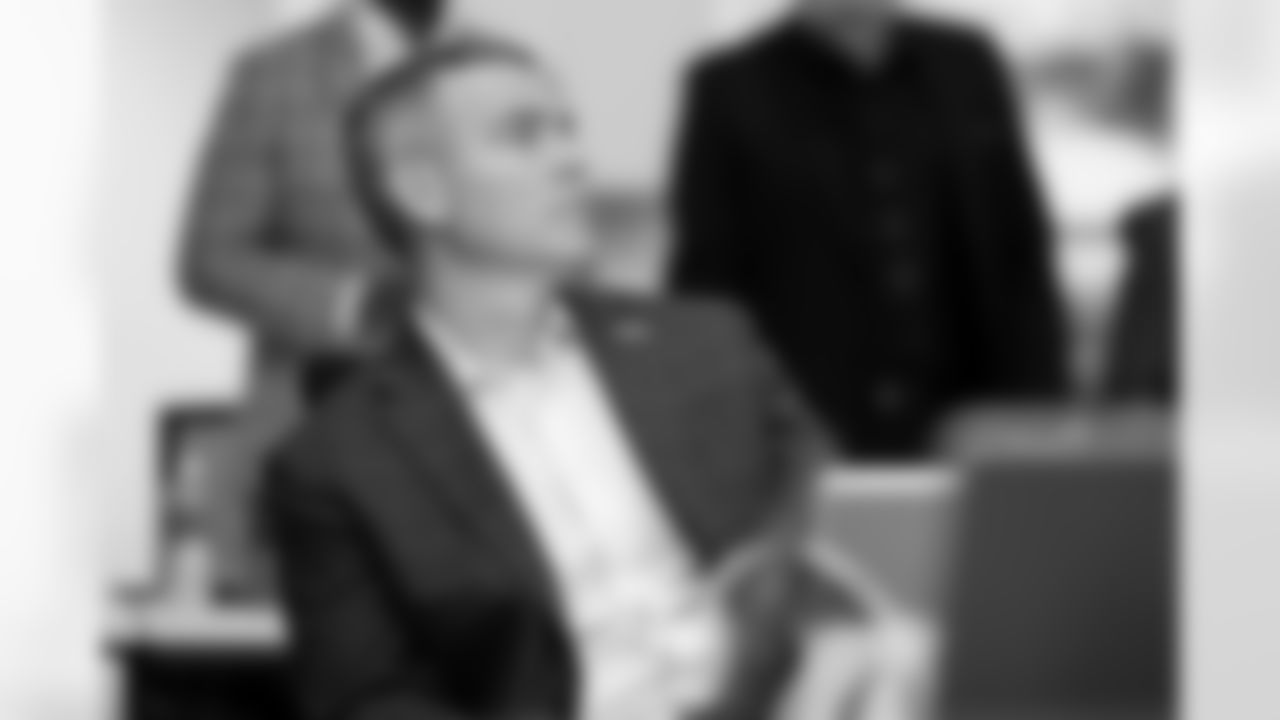 Brandon Beane. Scenes from the Buffalo Bills draft room during Round 2 of the 2025 NFL Draft at the Buffalo Bills Training Center, April 25, 2025.