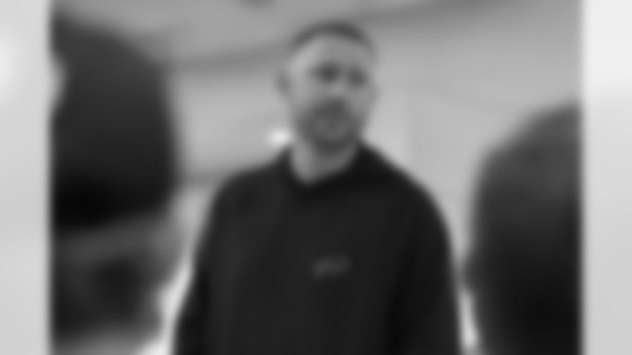 Scenes from the Buffalo Bills draft room during Rounds 4-7 of the 2025 NFL Draft at the Buffalo Bills Training Center on April 26, 2025.