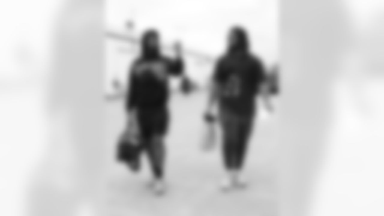 Keon Coleman (0), T.J. Sanders (98). Buffalo Bills Travel to Miami, November 08, 2025 at Buffalo Niagara International Airport.