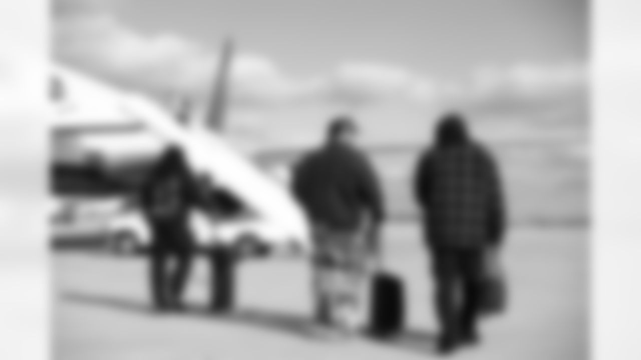 Kendrick Green (53), Jordan Phillips (52). Buffalo Bills Travel to Houston, November 19, 2025 at Buffalo Niagara International Airport.