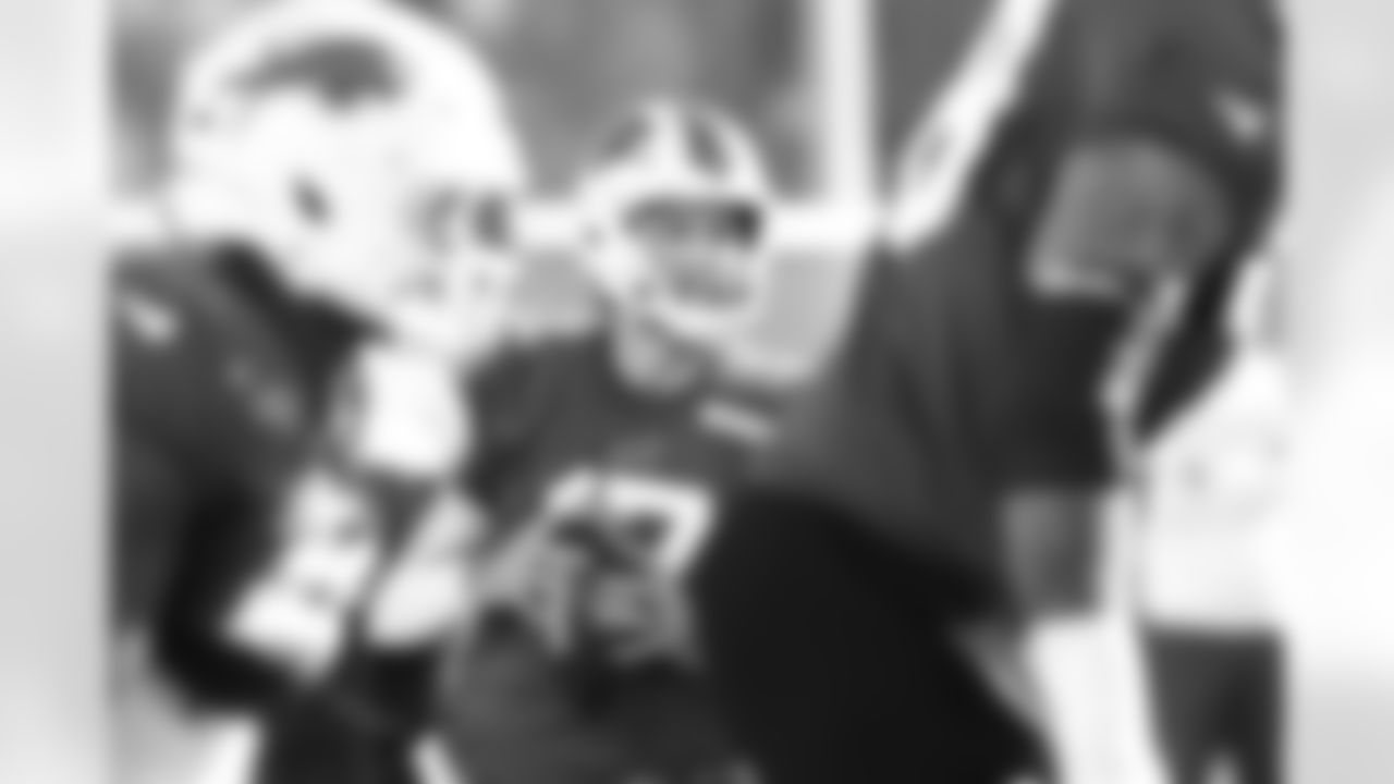 Josh Allen (17). Buffalo Bills Week 9 Practice, October 29, 2025 at the Buffalo Bills Training Center.