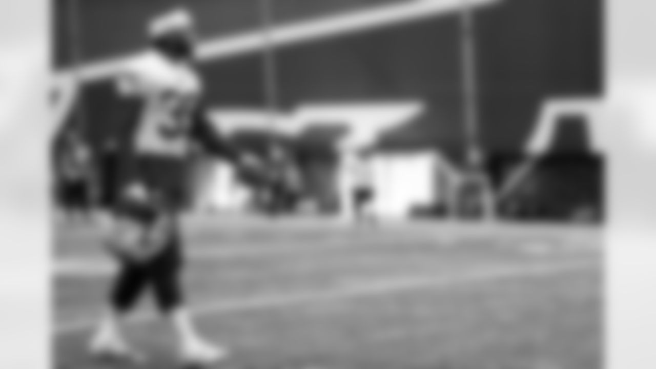 Cam Lewis (39). Buffalo Bills Week 14 Practice, December 04, 2025 at Buffalo Bills Training Center.