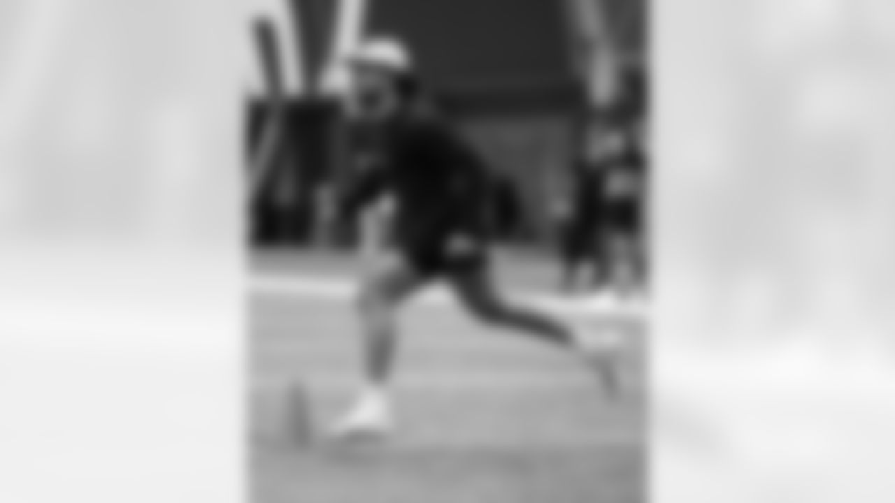 Matt Milano. Buffalo Bills players work out during Phase One of voluntary off-season workouts, April 29, 2025 at the Buffalo Bills Training Center.
