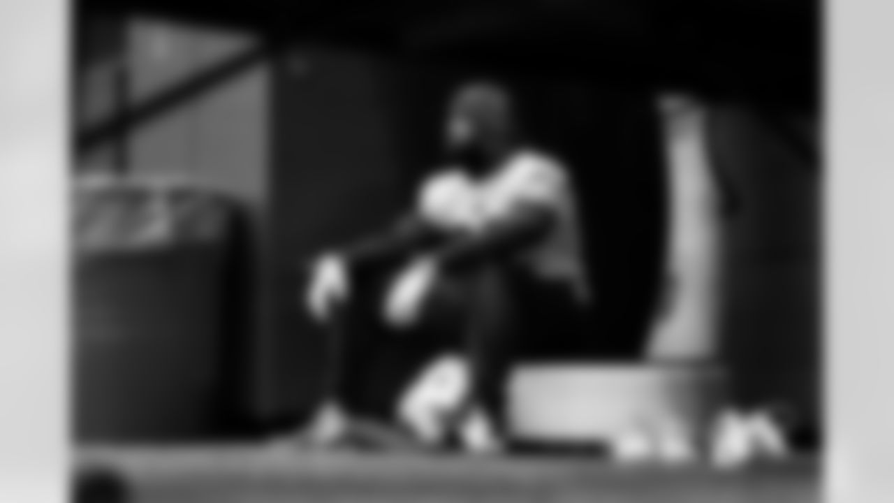 Ray Davis. Buffalo Bills Week 16 Practice, December 19, 2025 at Buffalo Bills Training Center.