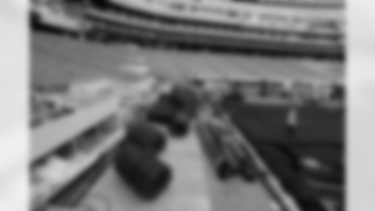 New Highmark Stadium Field Goal Post Install, October 06, 2025 at Highmark Stadium.