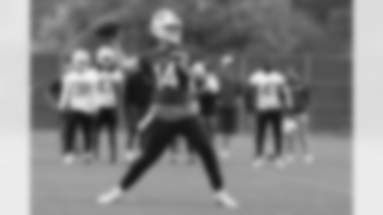 Mike White (14). Buffalo Bills Mandatory Minicamp, June 12, 2025 at the Buffalo Bills Training Center.