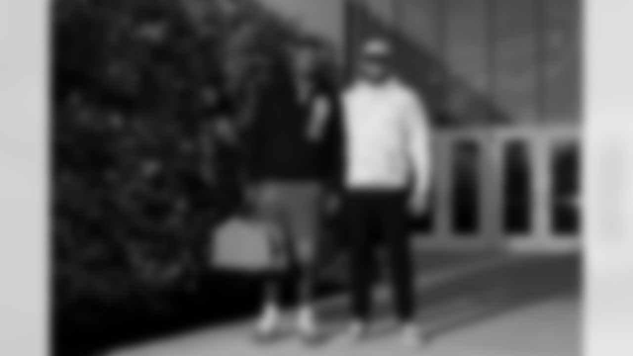 Deone Walker (96), Ryan Van Demark (74), Ryan Van Demark, Deone Walker. Buffalo Bills vs New England Patriots, Regular Season, October 05, 2025 at Highmark Stadium.