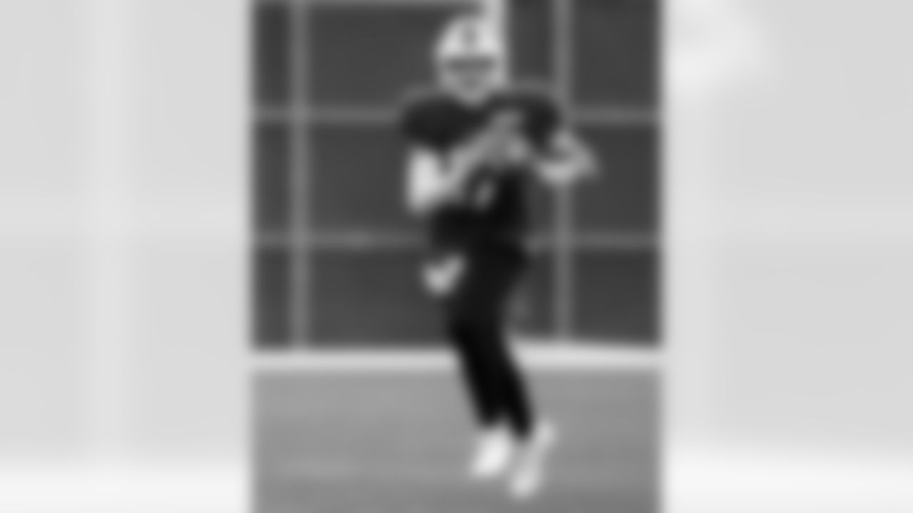 Josh Allen (17). Buffalo Bills Training Camp, August 20, 2025 at Buffalo Bills Training Facility.