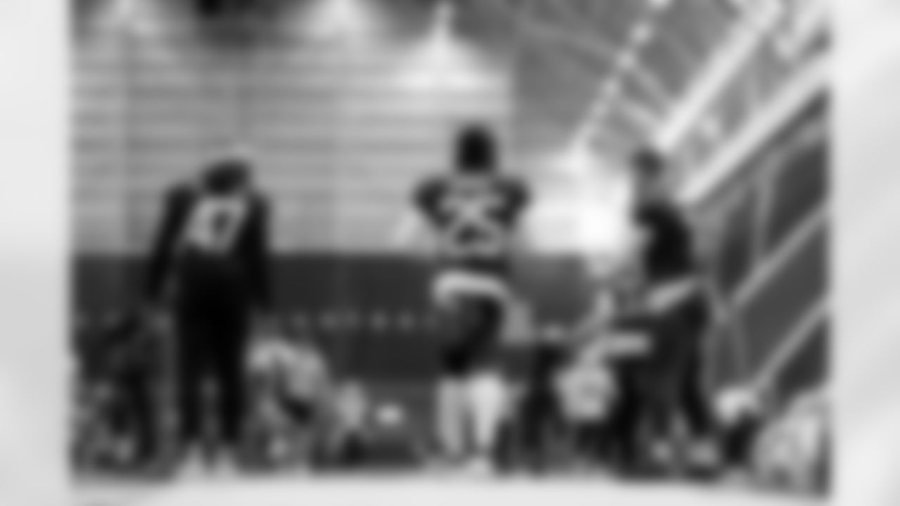 Darnell Savage, Taron Johnson, Christian Benford. Buffalo Bills Week 15 Practice, December 11, 2025 at Buffalo Bills Training Center.