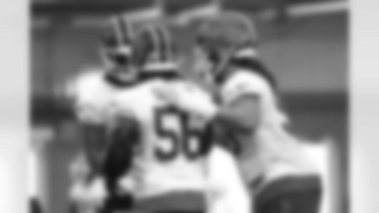 Javon Solomon (56), T.J. Sanders (98). Buffalo Bills Week 18 Practice, January 02, 2026 at Highmark Stadium.