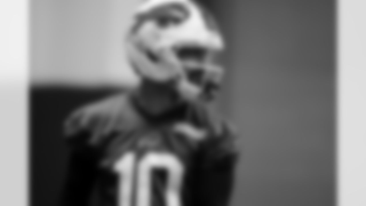 Khalil Shakir (10). Buffalo Bills Week 17 Practice, December 26, 2025 at Buffalo Bills Training Center.