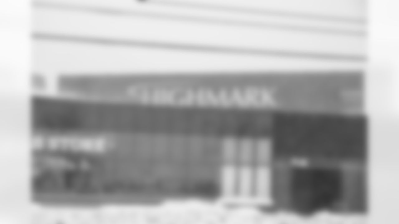 Snow removal at Highmark Stadium in preparation for a Divisional Round matchup against the Kansas City Chiefs, January 19, 2024.