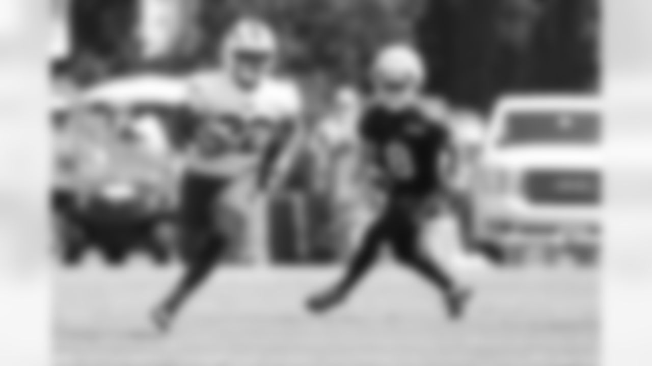 Ray Davis (22). Buffalo Bills Training Camp, July 24, 2025 at St. John Fisher University.