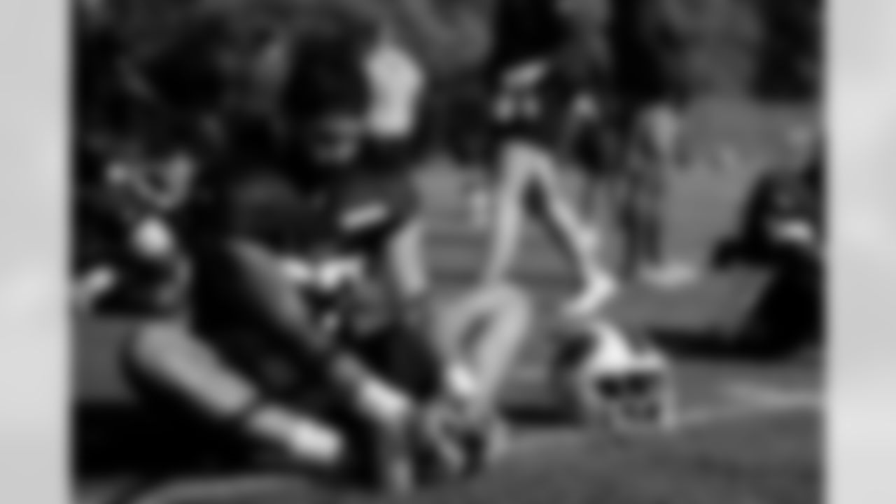 A.J. Epenesa (57). Buffalo Bills Training Camp, August 27, 2025 at Buffalo Bills Training Facility.