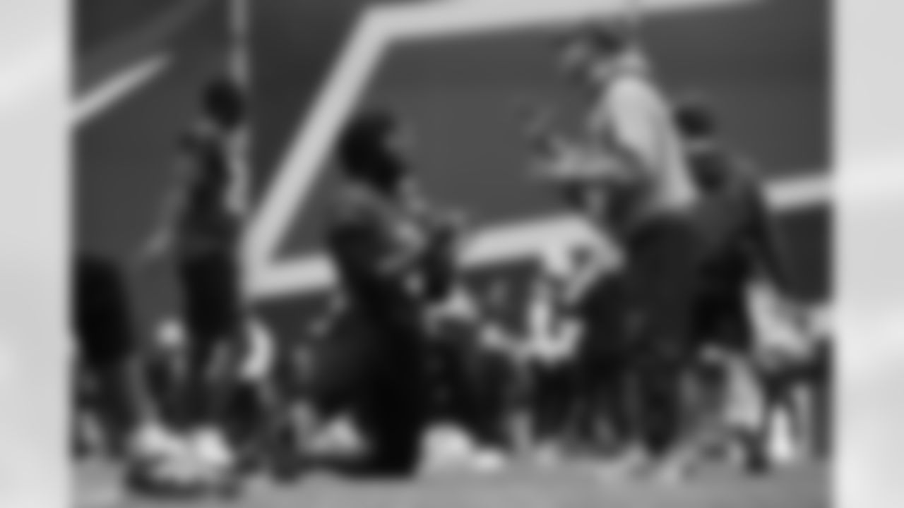 Damar Hamlin (3), Len Vanden Bos. Buffalo Bills Wild Card Week Friday Practice, January 09, 2026 at Buffalo Bills Training Center.