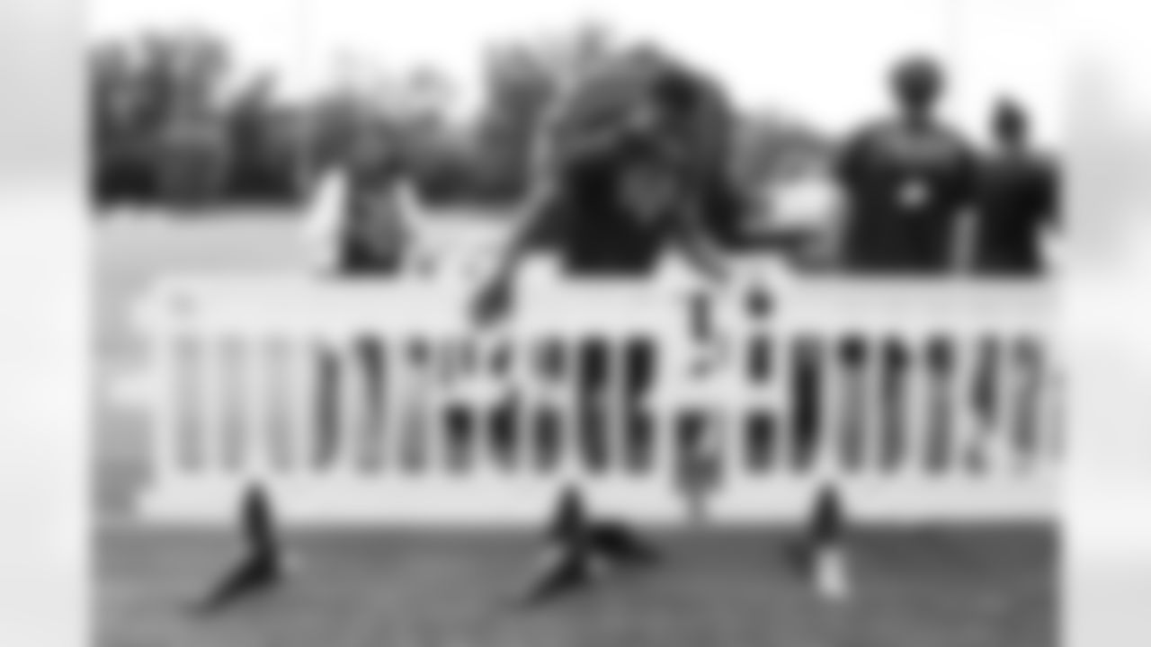 Buffalo Bills staff prepare, pack, and set up for the start of 2025 Buffalo Bills Training Camp, July 20, 2025 at St. John Fisher University.