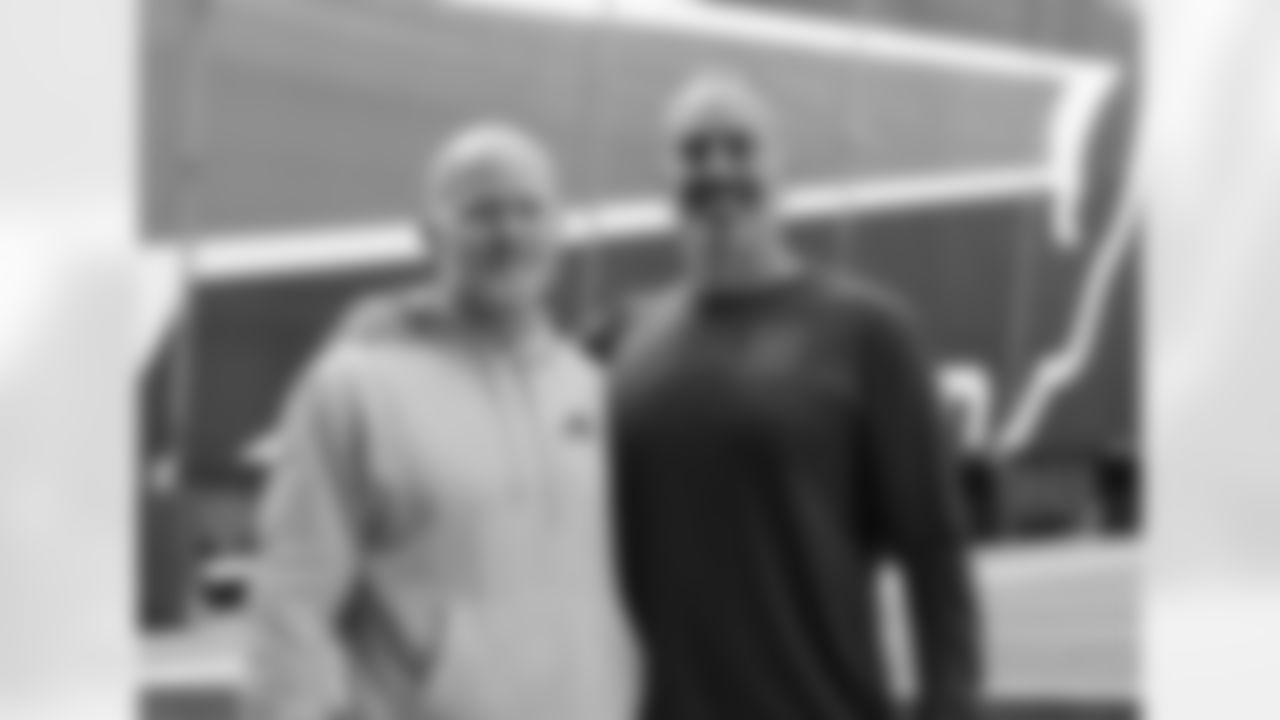 Arizona Diamondbacks manager Torey Lovullo at Buffalo Bills Week 11 practice at One Bills Drive, November 17, 2023.
