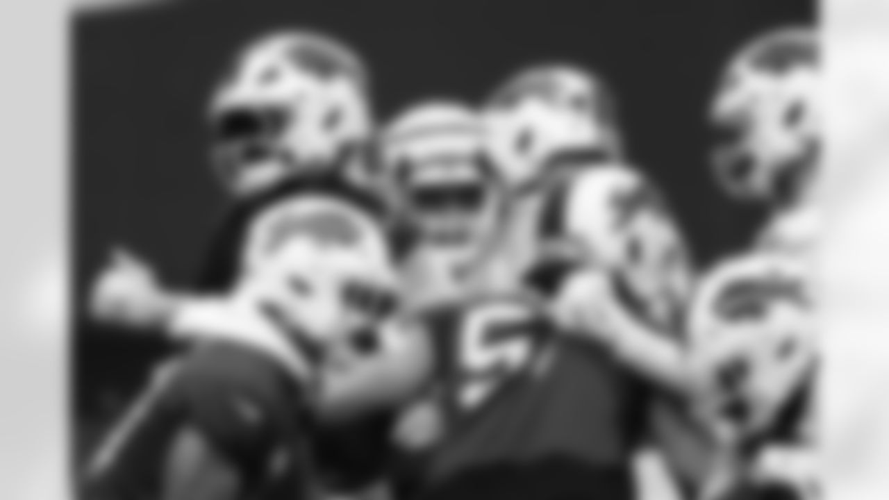 T.J. Sanders (98). Buffalo Bills Wild Card Week Friday Practice, January 09, 2026 at Buffalo Bills Training Center.