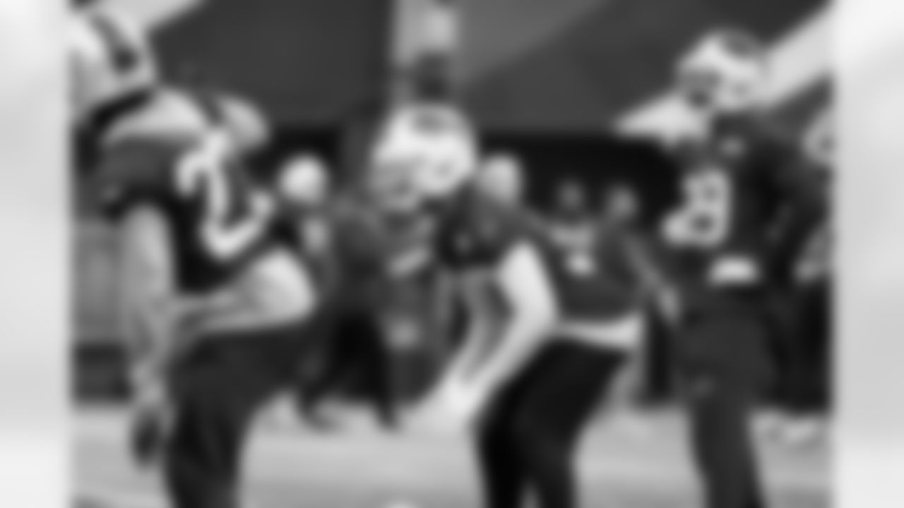 Cam Lewis (39). Buffalo Bills Divisional Round Practice, January 14, 2026 at Buffalo Bills Training Center.