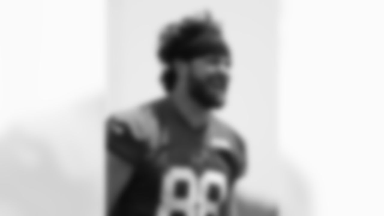 Dawson Knox (88). Buffalo Bills Mandatory Minicamp, June 11, 2025 at the Buffalo Bills Training Center.