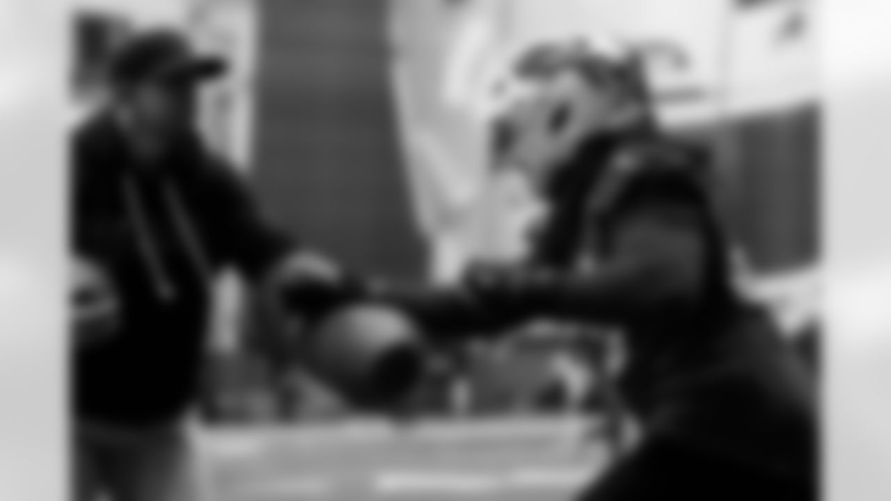 Shaq Thompson (45). Buffalo Bills Week 13 Practice, November 26, 2025 at Buffalo Bills Training Center.