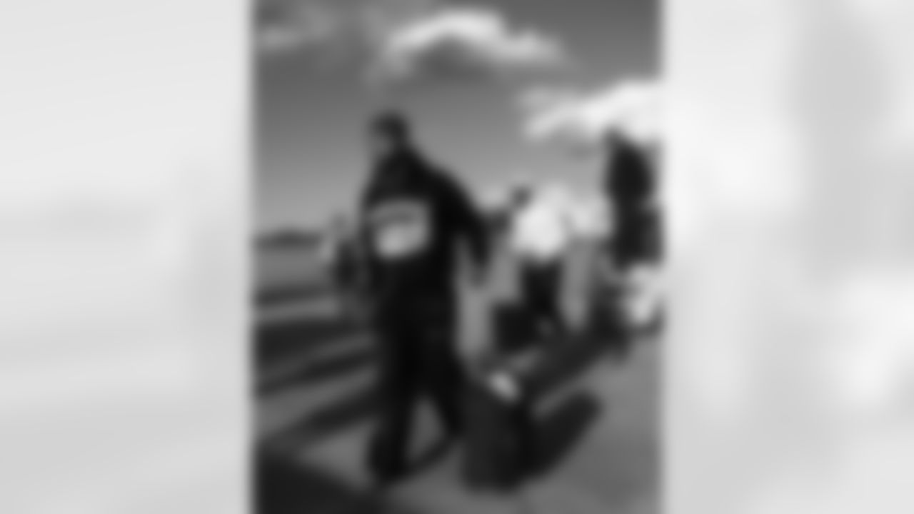 Christian Benford (47). Buffalo Bills arrive in Jacksonville, January 10, 2026.