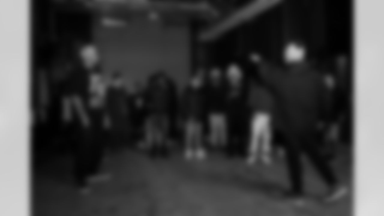 Dion x School 131 Highmark Stadium Tour, December 16, 2025 at Buffalo Bills Training Center.