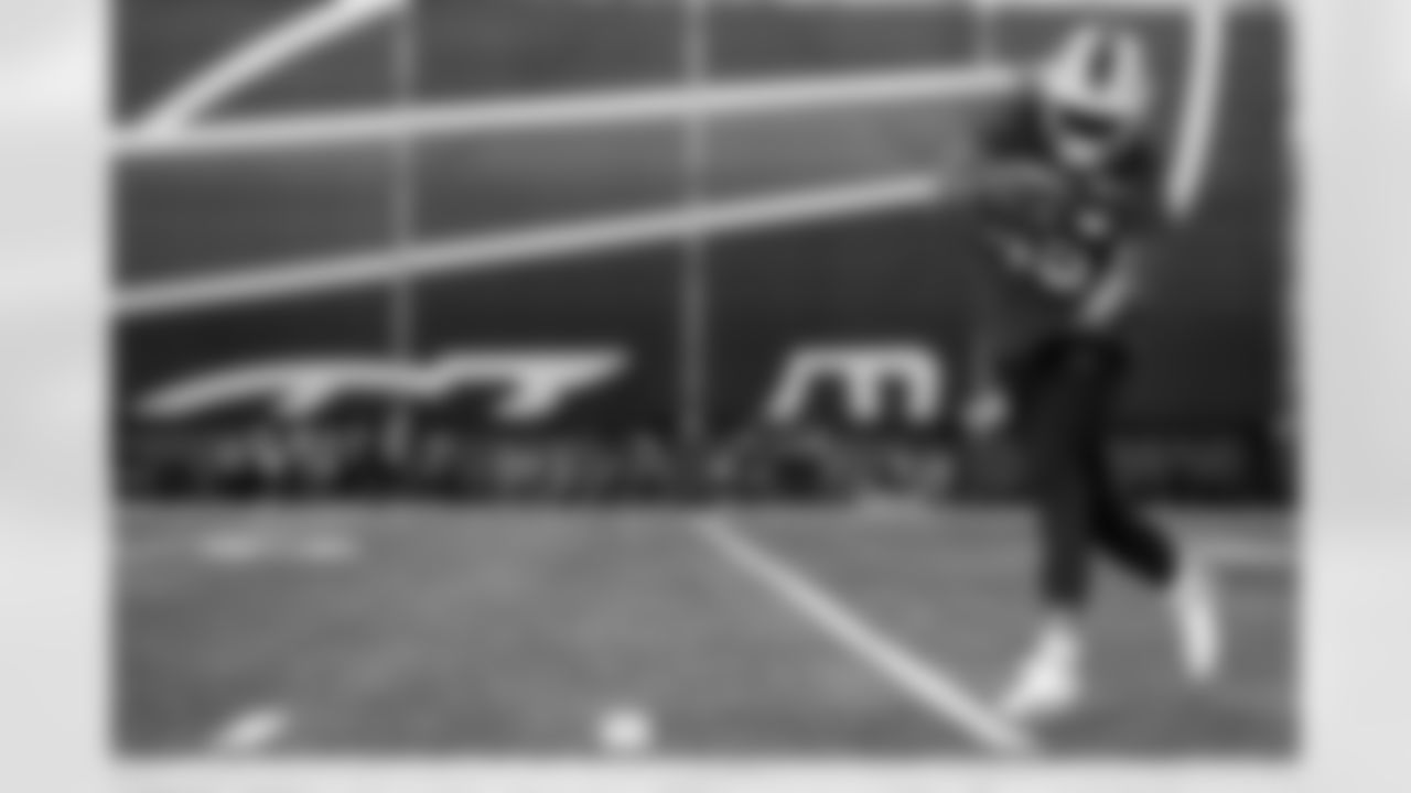 Shaq Thompson (45). Buffalo Bills Week 12 Practice, November 18, 2025 at Buffalo Bills Training Center.