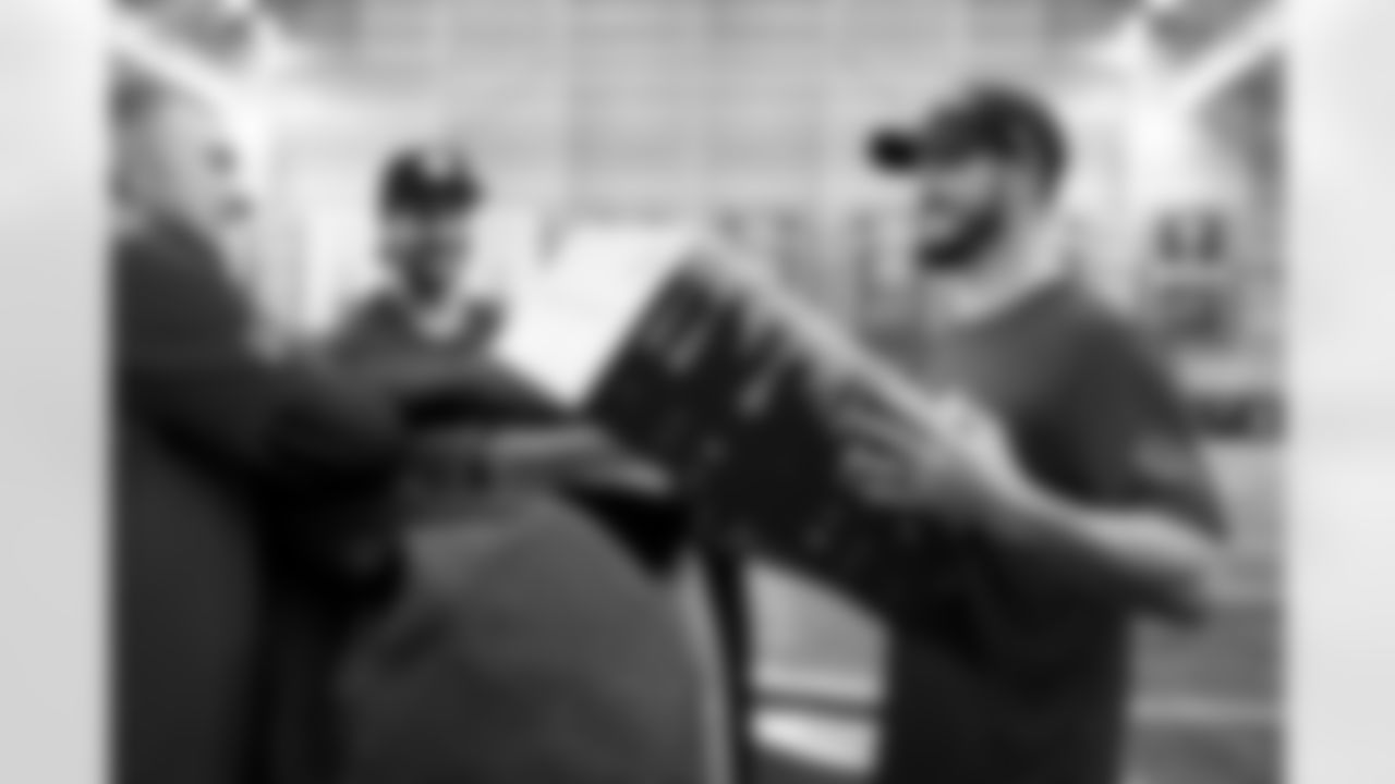 Mitchell Trubisky NVP Award, January 07, 2026 at Buffalo Bills Training Center.