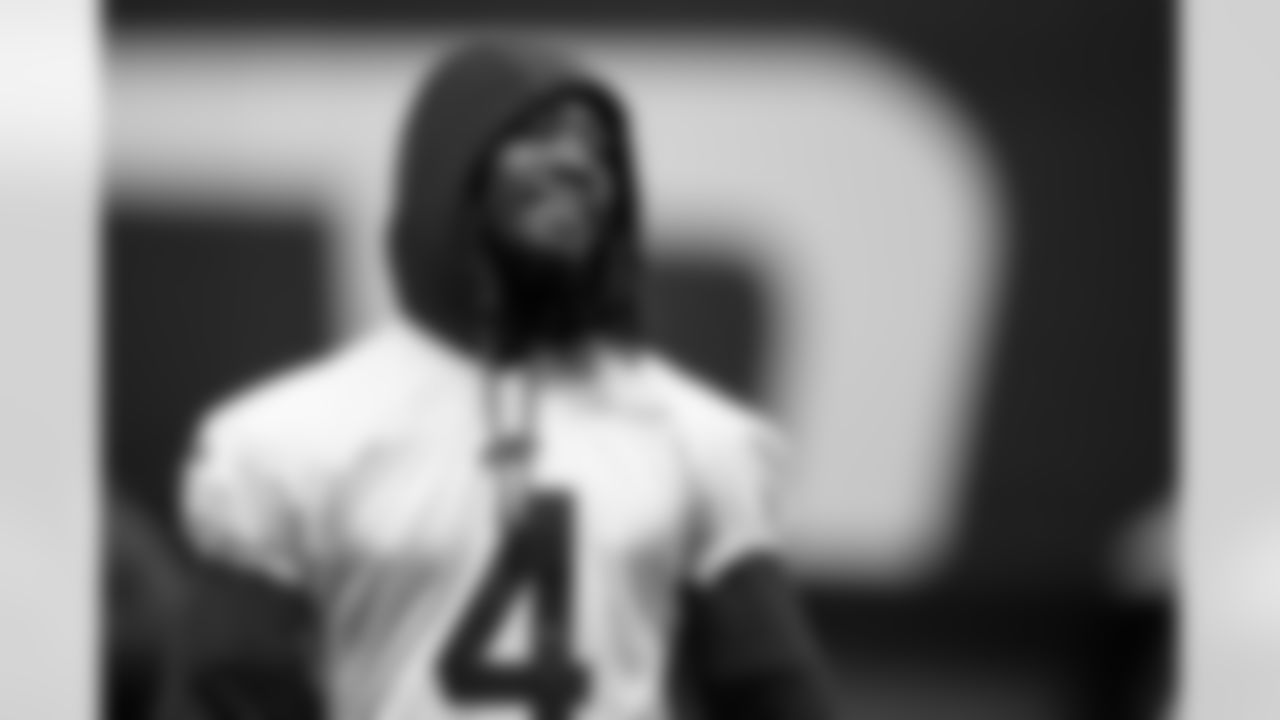 James Cook (4). Buffalo Bills Week 11 Practice, November 12, 2025 at Buffalo Bills Training Center.