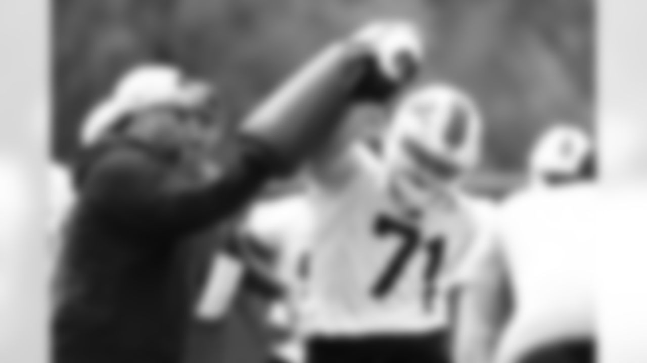 Casey Rogers (71). Buffalo Bills OTA workouts, June 03, 2025 at the Buffalo Bills Training Center.