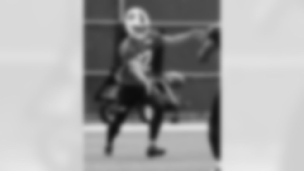 Jake Camarda (32). Buffalo Bills OTA workouts, June 03, 2025 at the Buffalo Bills Training Center.