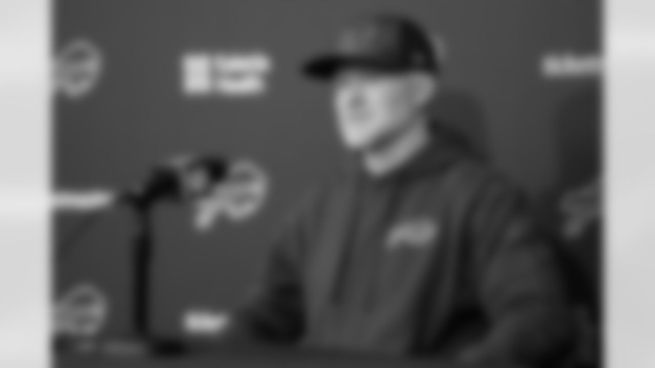 Sean McDermott. Buffalo Bills Divisional Round, January 15, 2026 at Buffalo Bills Training Center.