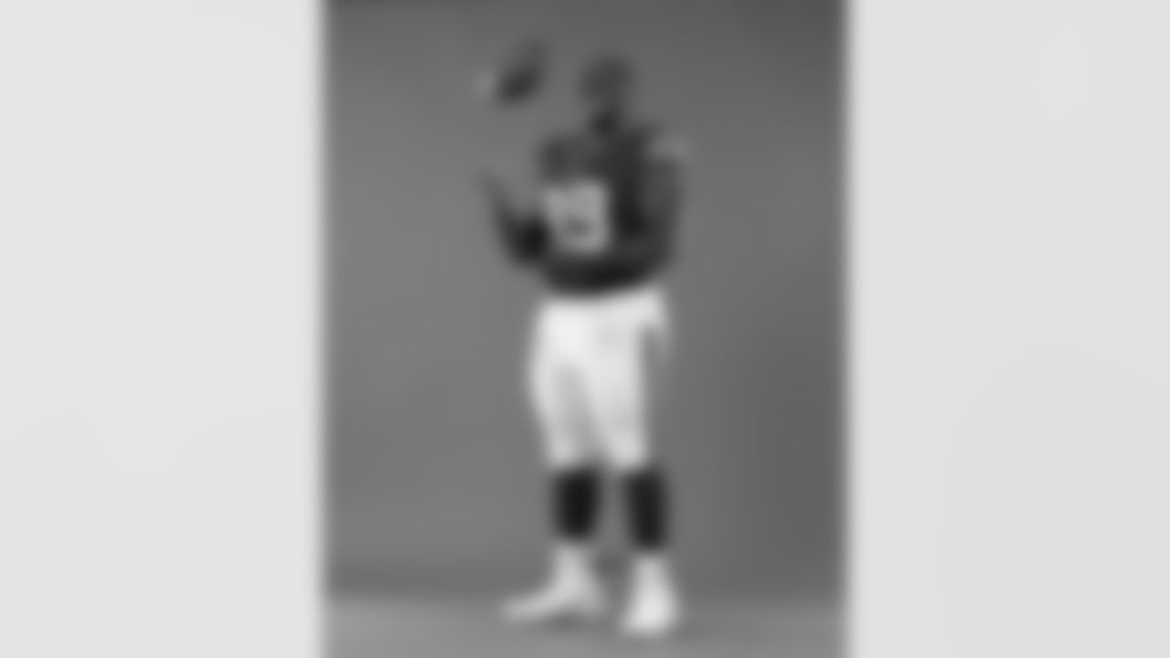 Larry Ogunjobi. Buffalo Bills Veteran Media Day, June 09, 2025 at the Buffalo Bills Training Center.