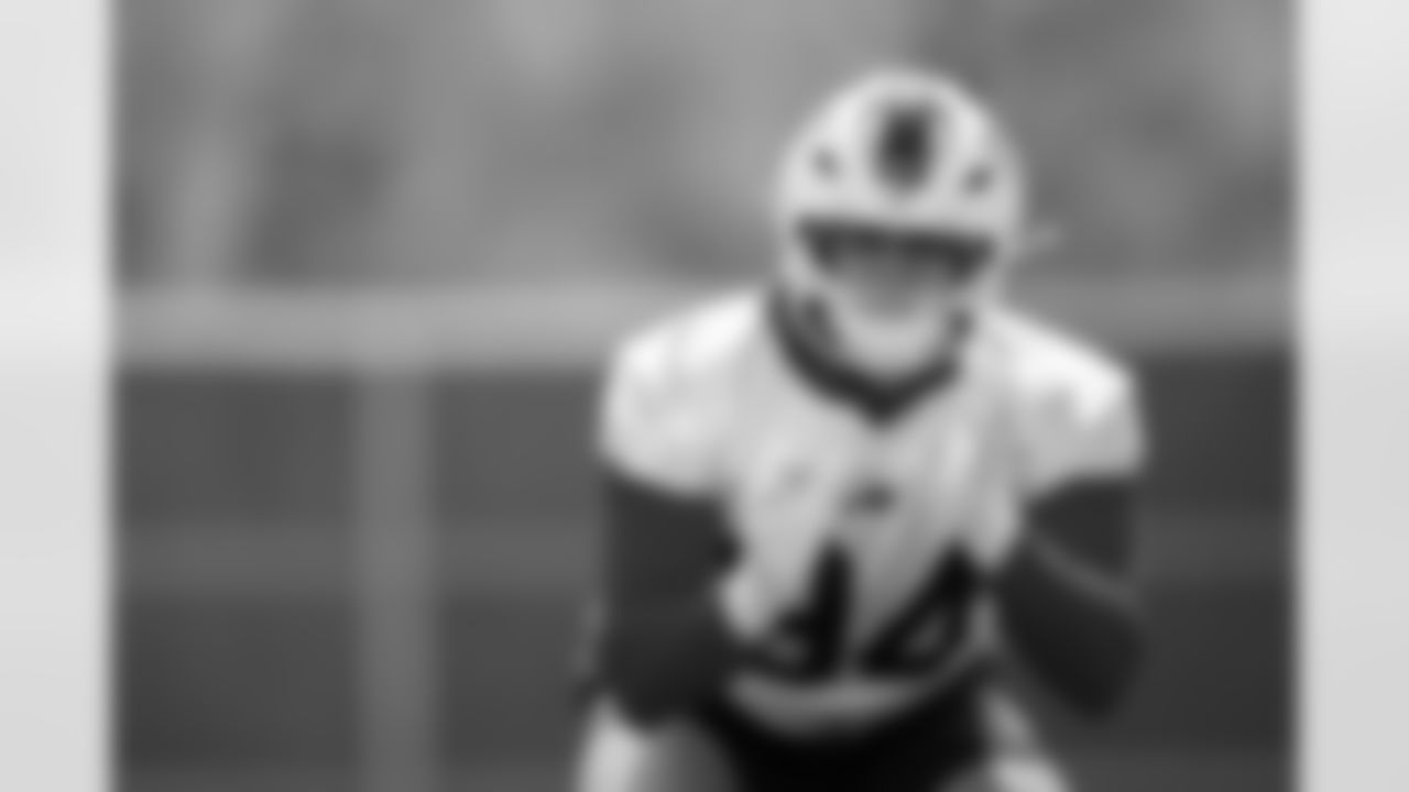 Landon Jackson. Buffalo Bills Rookie Minicamp, May 09, 2025 at the Buffalo Bills Training Center.