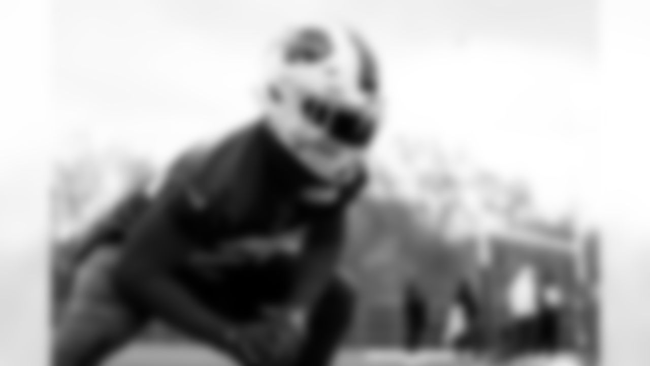 Brandon Codrington (29). Buffalo Bills Week 8 Practice, October 24, 2025 at Buffalo Bills Training Center.