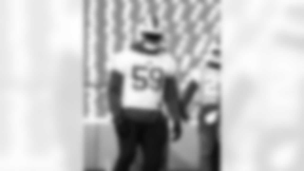 Shaq Lawson (59). Buffalo Bills Week 14 Practice, December 05, 2025 at Highmark Stadium.