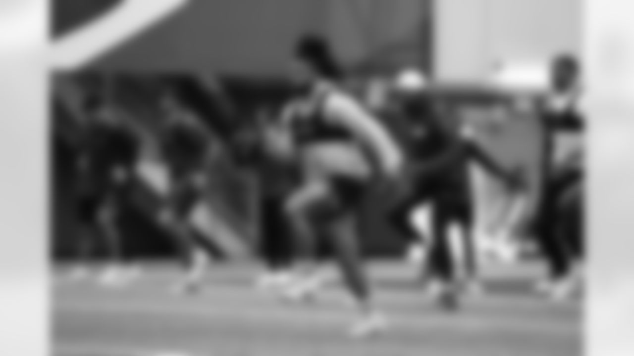 Ty Johnson. Buffalo Bills Phase One of voluntary off-season workouts, April 22, 2025 at the Buffalo Bills Training Center.