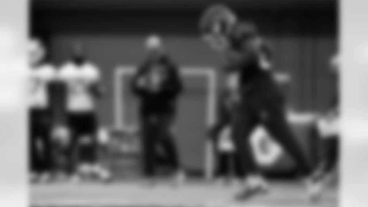 Frank Gore Jr. (20). Buffalo Bills Week 18 practice, January 01, 2026 at Buffalo Bills Training Center.