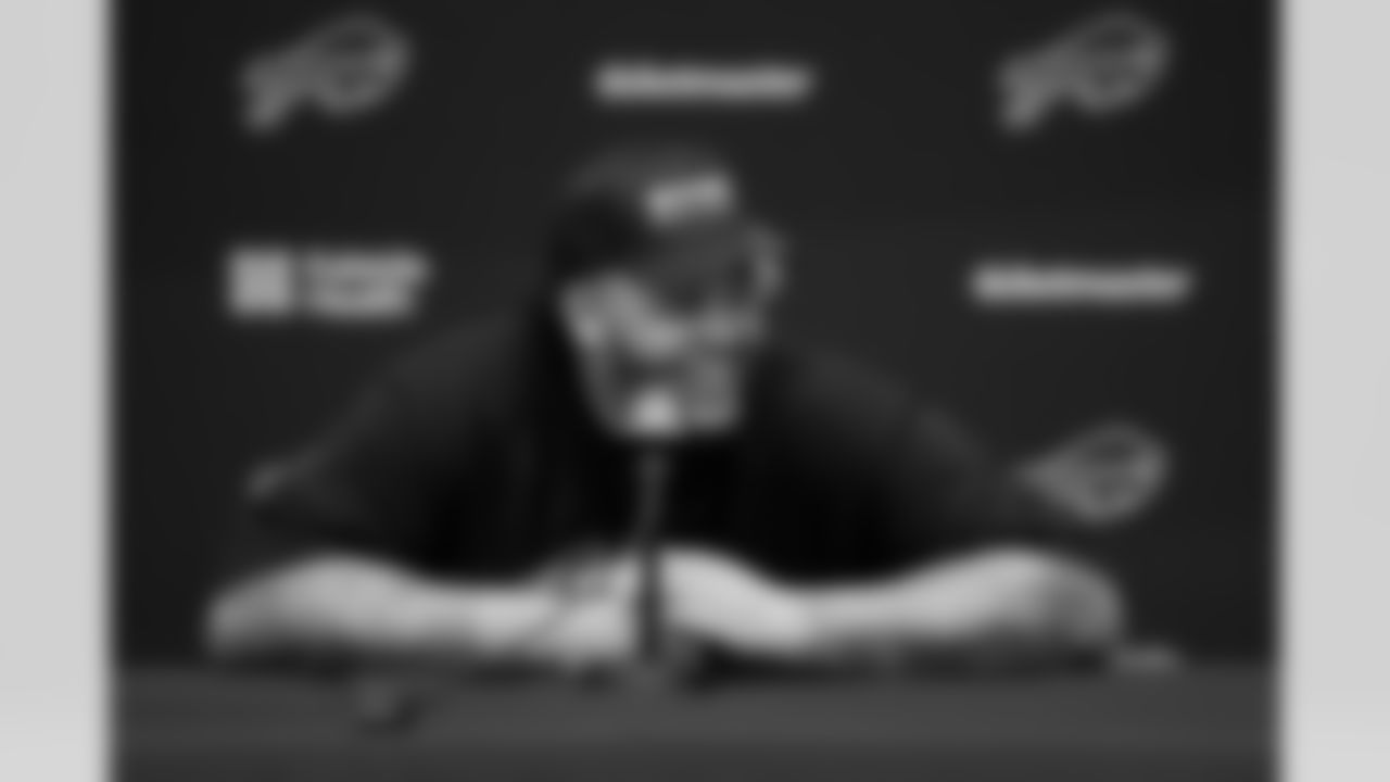 Dion Dawkins (73). Buffalo Bills Wild Card Week Thursday Practice, January 08, 2026 at Buffalo Bills Training Center.