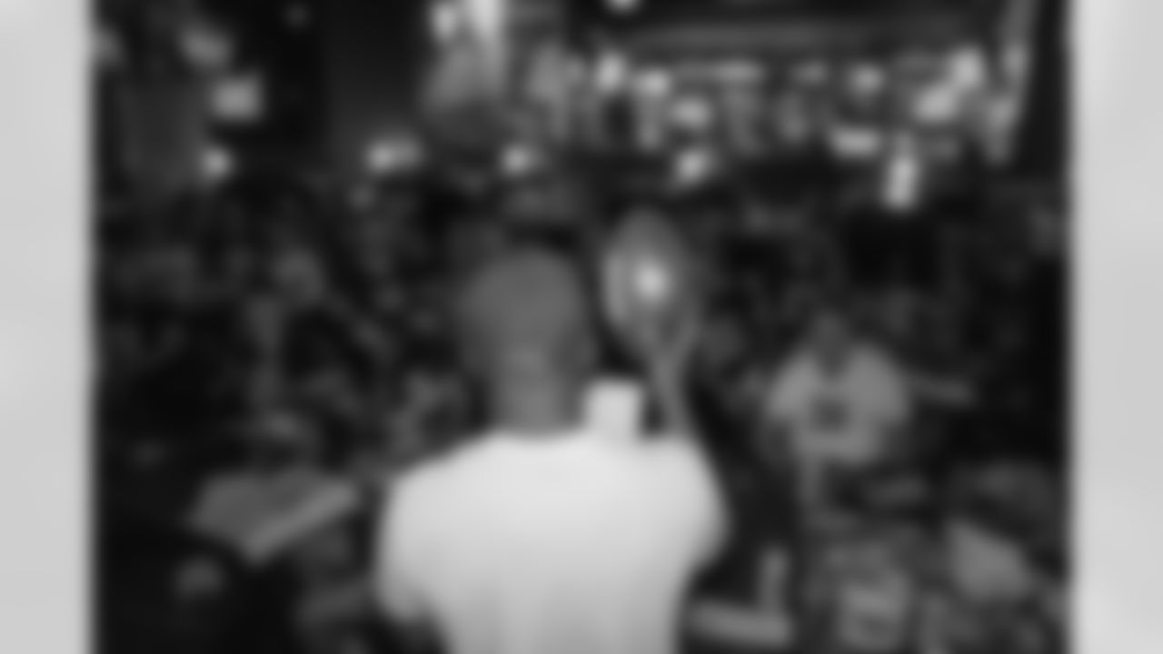 Bills v Patriots Watch Party, October 05, 2025 at Real Sports Bar & Grill in Toronto, Ontario, Canada.