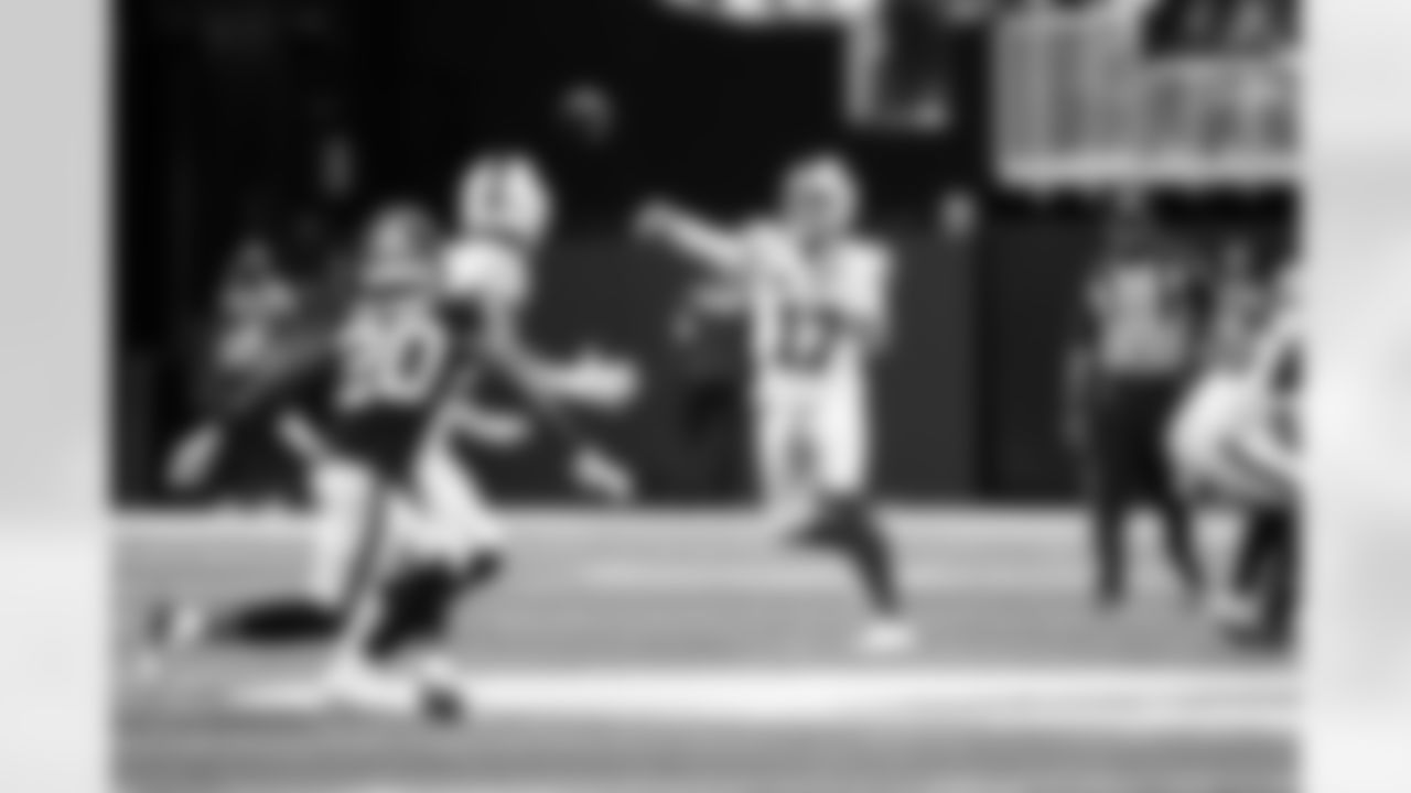 Atlanta Falcons vs Buffalo Bills, Regular Season, October 13, 2025 at Mercedes-Benz Stadium.