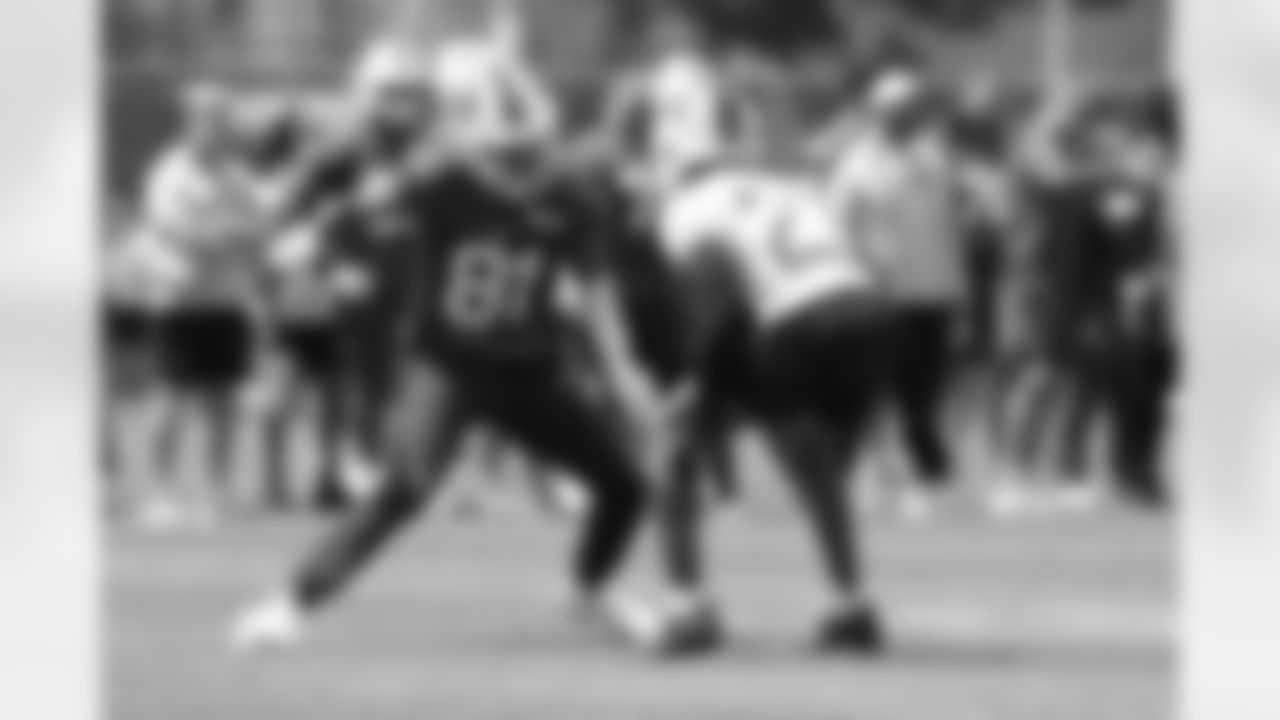 Kaden Prather (81). Buffalo Bills Mandatory Minicamp, June 10, 2025 at the Buffalo Bills Training Center.